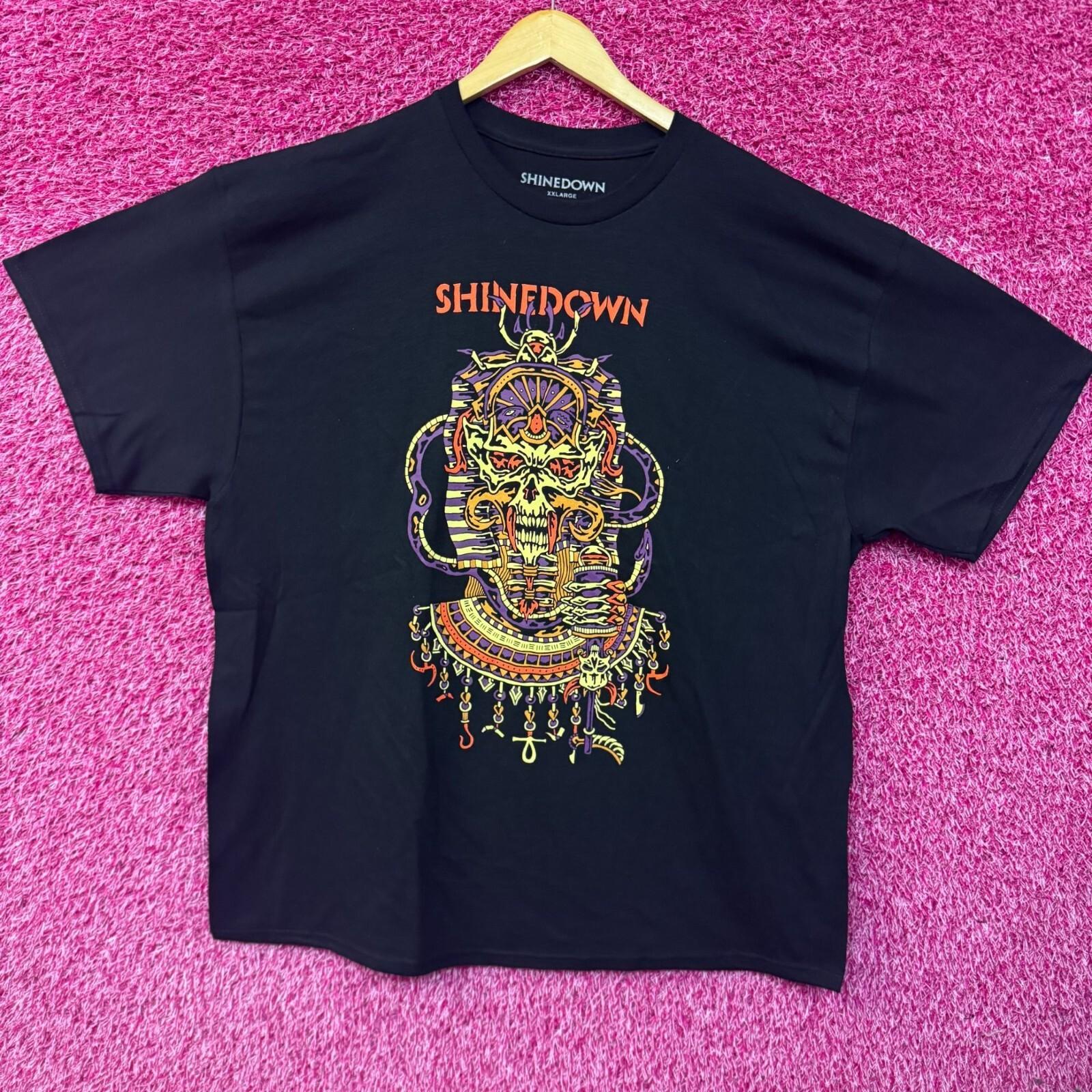 Shinedown Planet Zero Album Mummy Art Pop Rock Band Tee XXL L