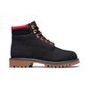 (GS) Botas Impermeables Premium de 6 Pulgadas Timberland 'Negro Rojo' para Niños A2FNV001
