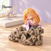 Decorative Statues for Birthday Sleeping Mermaid Figurine, Resin Cute Statue, Mini Ornament Desktop, Micro Landscape Accessories Aquarium Car