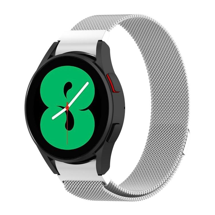 

For Samsung Galaxy Watch 5 40mm / 44mm Milanese Watch Band For Samsung Galaxy Watch 5 40mm / 44mm срібний