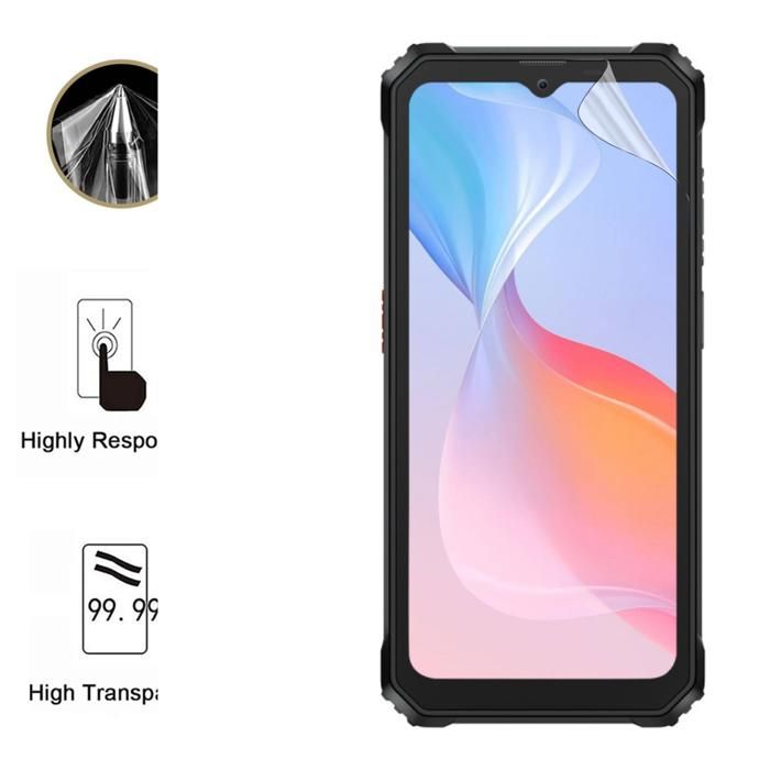 Screen Protector - Phonillico - Blackview BV6200 Pro - Pack of 2 - Ultra Thin - Scratch Resistant