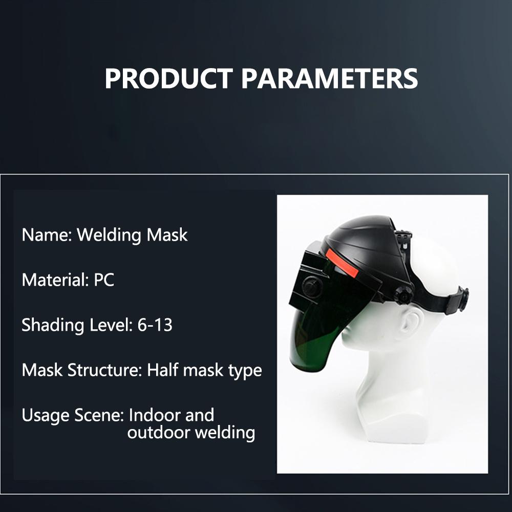 Large Viewing Screen Welding Mask Solar Automatic Dimming HeadMounted Welding Helmet Welding