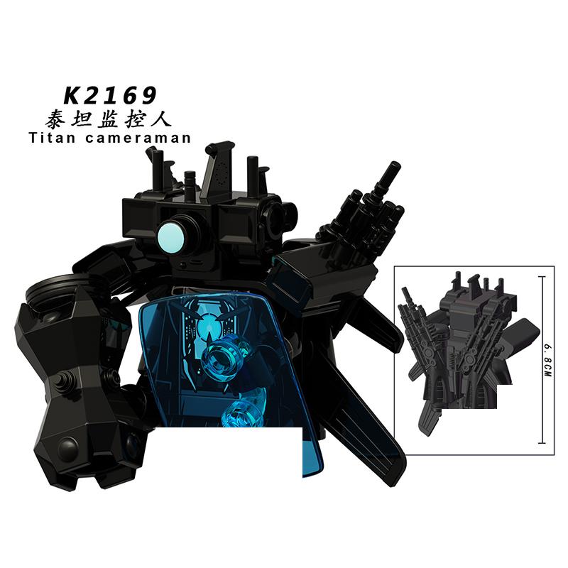 Duchess Toilet Man New Gman5.0 Blocks Female Special Forces Bricks For Toys Gifts Action Figures Building Blocks For Children