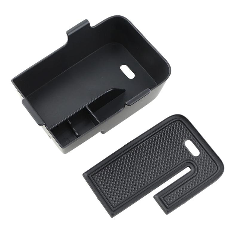 For Ford Fiesta MK8 Puma 2017 -2022 2023 2024 ABS Car Armrest Storage Box Central Console Organizer Tray Interior Accessories