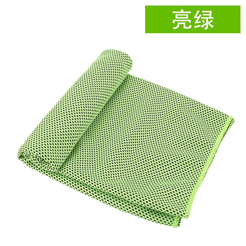 

Крутые спортивные полотенца Впитывают пот Ледяные полотенца для мужчин и женщин Бег Гимнастика Запястье Пот Быстросохнущие Охлаждающие Ледяные полотенца 30X100cm зелёный