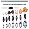 Magnetic Measuring Spoons Set,  Sided, Stainless Steel, Fits In  Jars