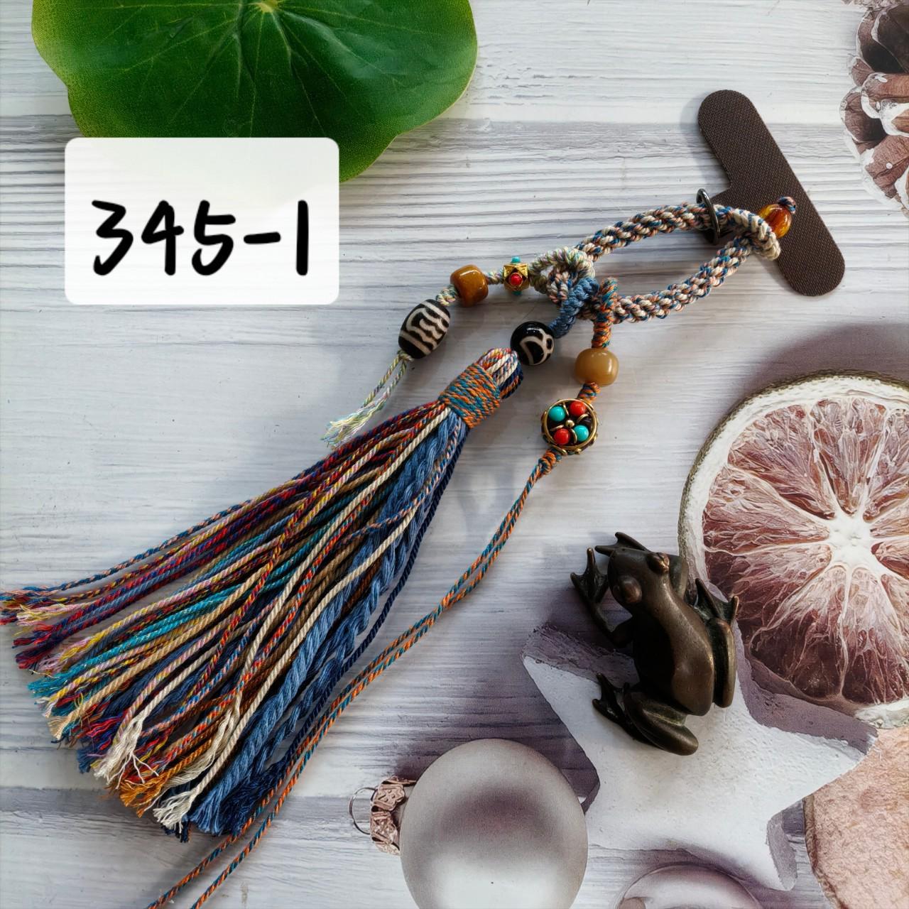 

Tibetan Style Handmade Tassel Phone Chain Bag Pendant Phone Chain with Bag Pendant