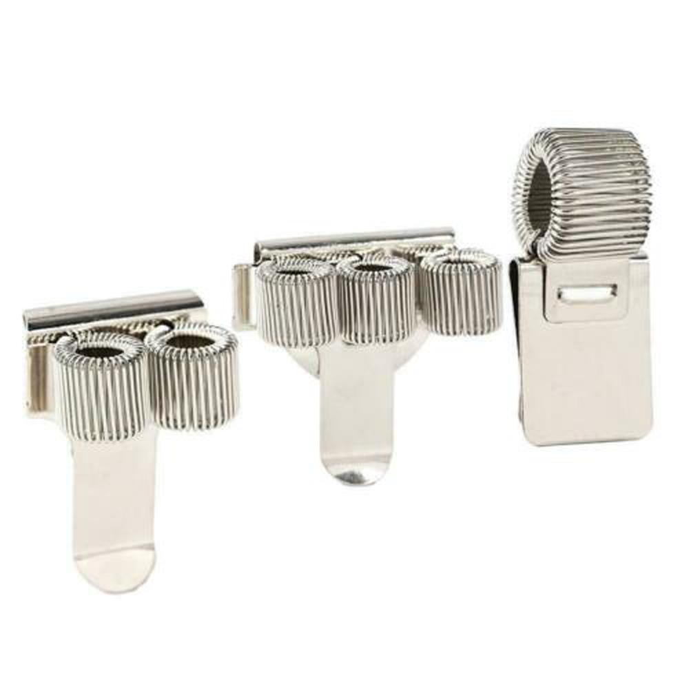Notebooks Doctors Stationery With Pocket Clip Single/Double/Triple Metal Spring Pen Holders