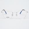 Alloaiweeo [Air Flex] Al6402 2020G Airflex Ultra-Lightweight_Clear Hexagon Frame_Blue Light Lens Selection