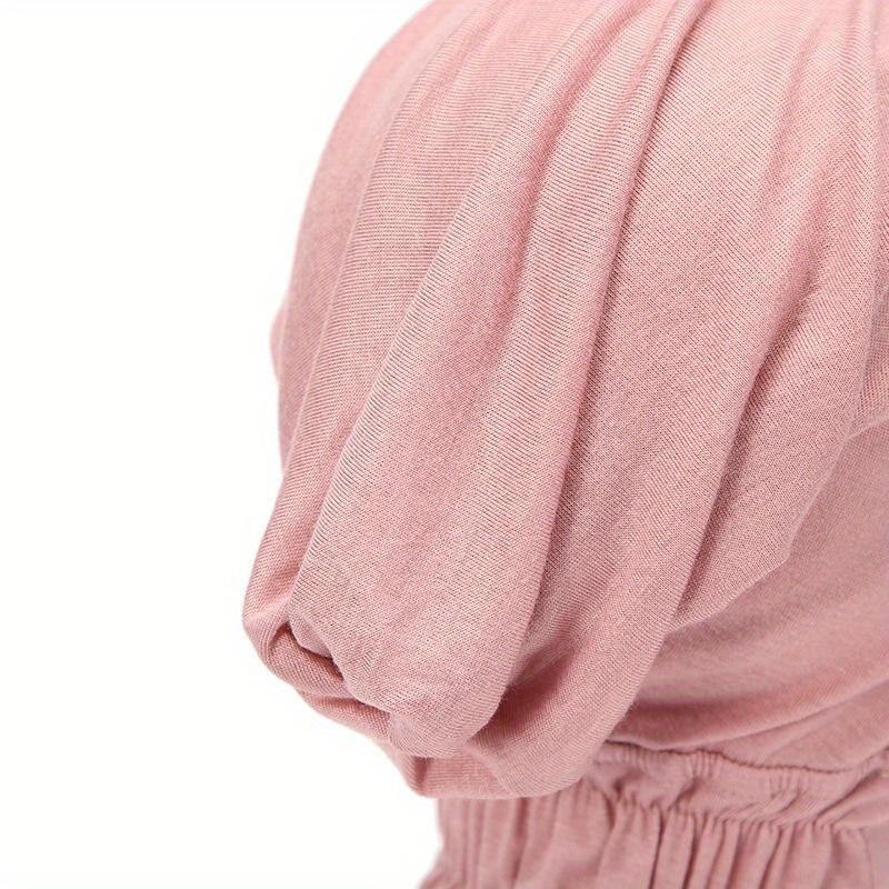 1Pc Muslim Inner Cap Hijab For Women Solid Underscarf Hijab Undercap Scarf Turban Hat Islamic Muslim Hijabs Ready To Wear Headcover