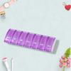 7-Day Portable Pill Organizer with Seven Compartments