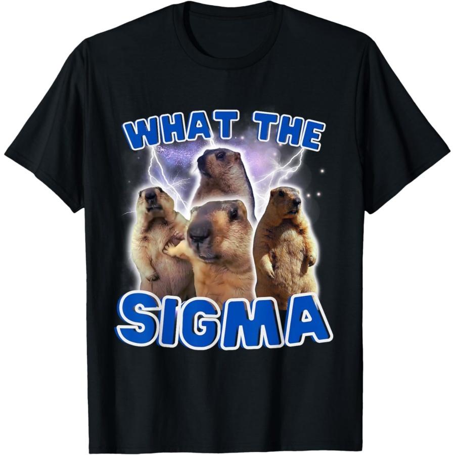 CHzwBEST What The Sigma Meme Groundhog Day T-Shirt S