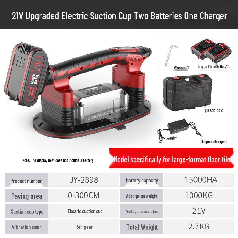 High-Power Electric Tile Leveling Suction Cup Vibrator