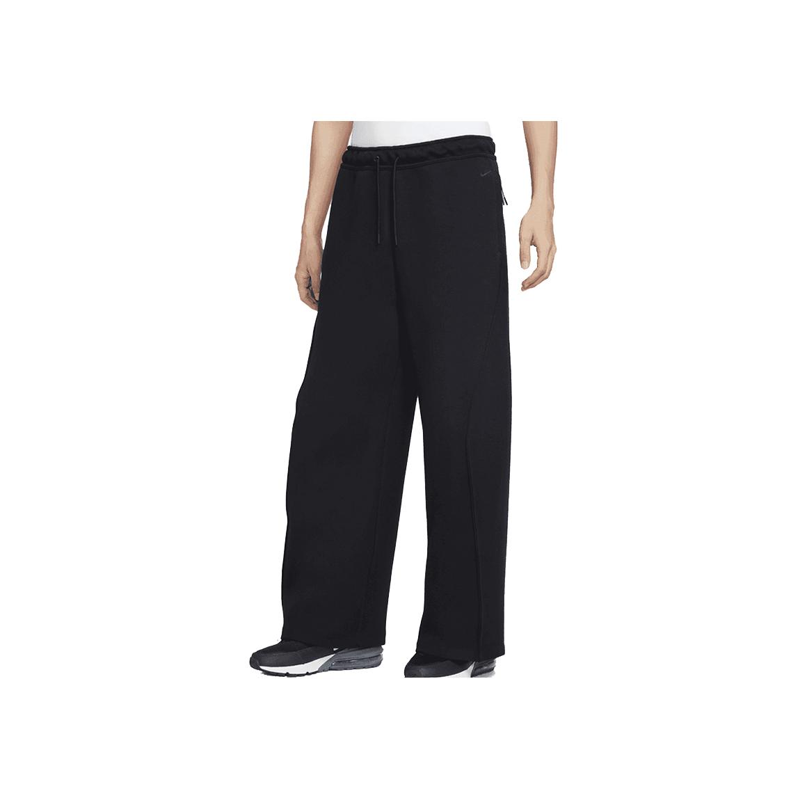 Nike Solid Logo Sports Lace-Up Casual Pants Men Bottoms HV6542-010 L