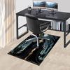 1pc Moonlit, Witchcraft Carpet Anti Slip Polyester Floor Mat for office.Bedroom