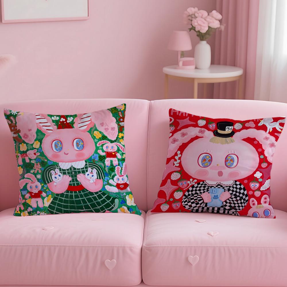 Niedlicher K-Kima Kissenbezug Bequemer Wendekissenbezug Ideal für Auto Sofa Schlafzimmer & mehr