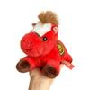 Soft Stuffed Zodiac Horse Vibrant Colors Lucky Mascot Plush Pony Doll  Chinese New Year