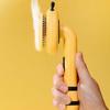 Efficient Little Bee Shaped Pet Grooming Slicker - Gentle On Your Pet's Skin, Eliminate Loose Fur and Promote Healthy Coat!