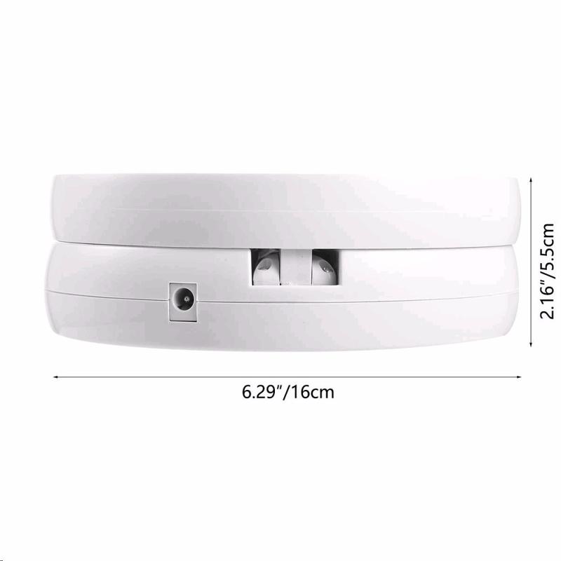 Foldable USB Charging or LED Battery Mirror Night Cabinet White Cosmetic Mirror with 10x Magnifying Mirrors | Bath Mirrors