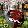 Custom Name Personalized football team Print Umbrella, Auto Open Close, 8‑Rib Sturdy Frame, Commute Camping Hiking Use, Birthday Gift