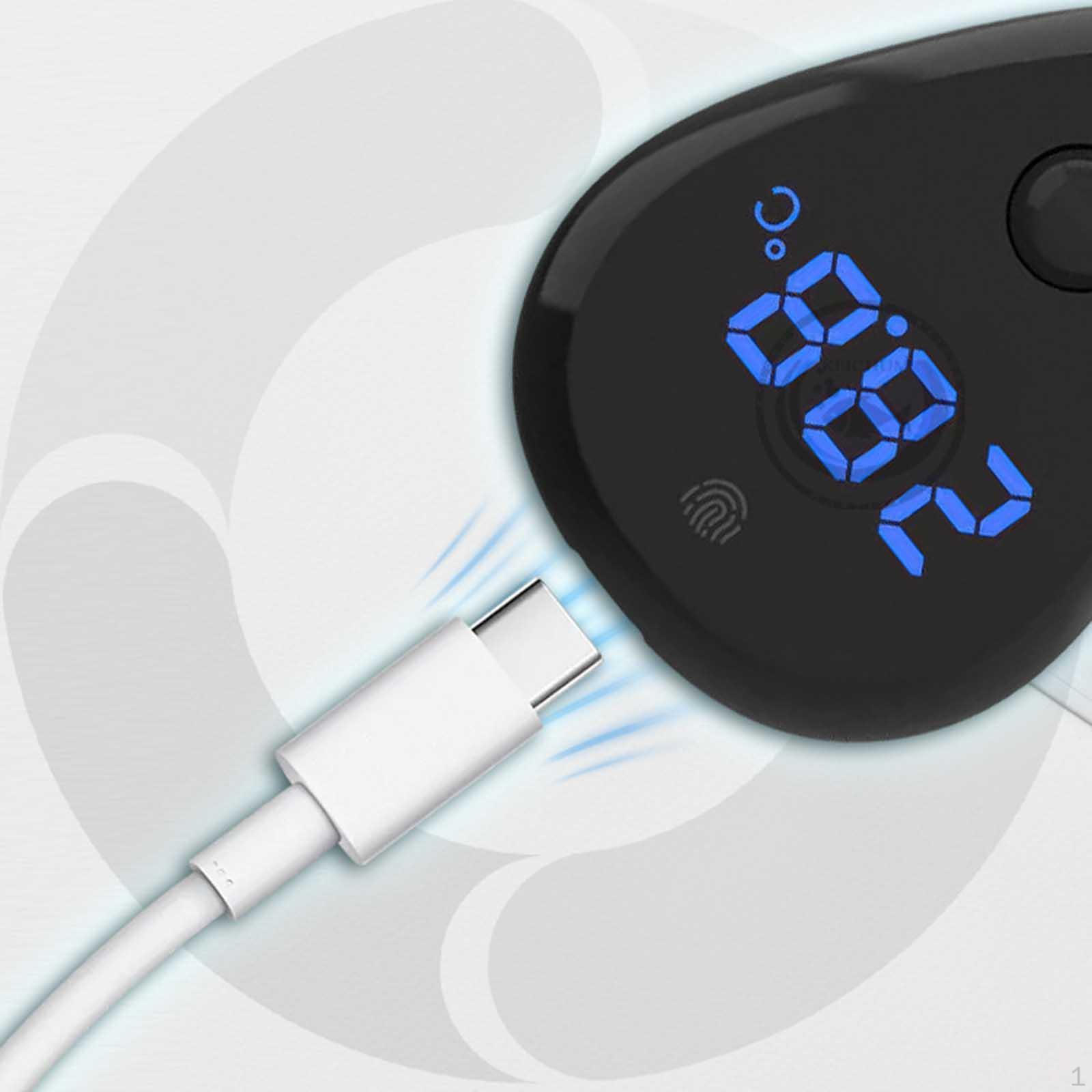 

Aquarium Thermometer Digital LED Display Mini Cordless Temperature Measurement Tank Thermometer, for