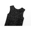 European & American Style Women's Sequin Party Dress with Back Tie 2025