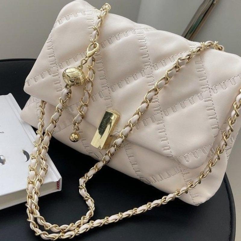 High-quality Single-shoulder Bag, Fashionable and Versatile, Niche Small Square Bag, Commuting Chain Crossbody Bag