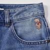 Teenie Weenie Women's Cartoon Bear Denim Pants