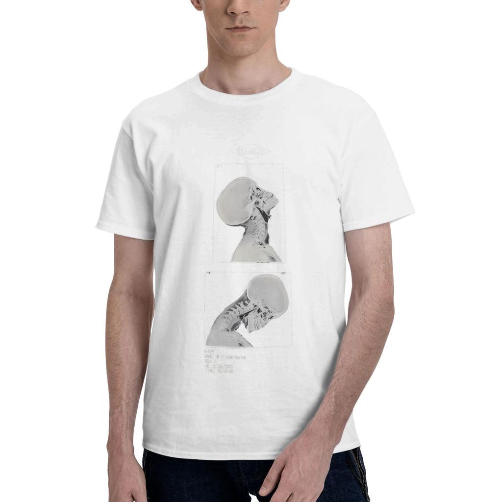 Creative Logo Metal Band Rock 100 Cotton Casual Breathable Confortable Shirt Funny Mens TShirts Tshirts Men