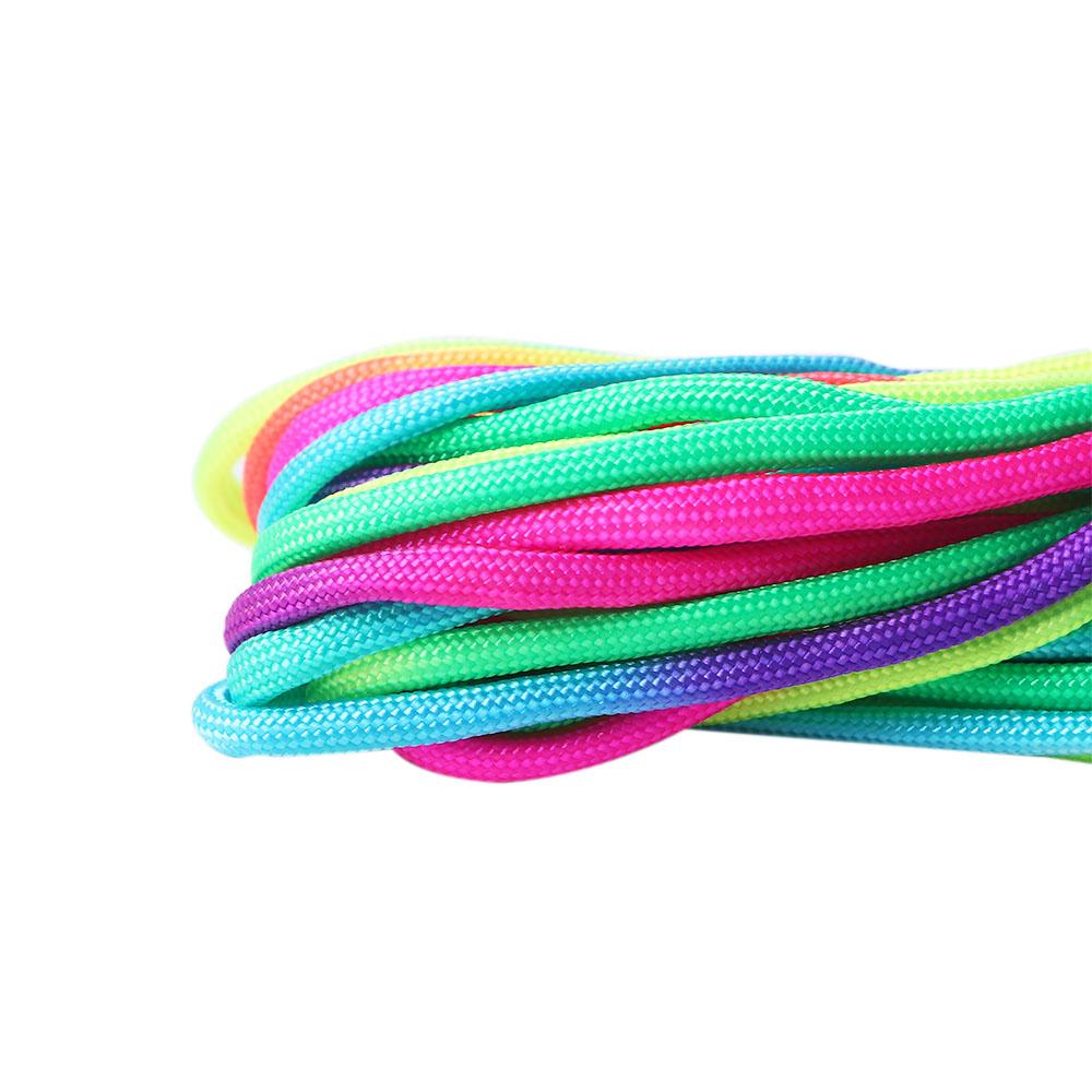 Accessories Rainbow Colors Cord Rope Rainbow Paracord Rope DIY Survival Bracelet Parachute Lanyard