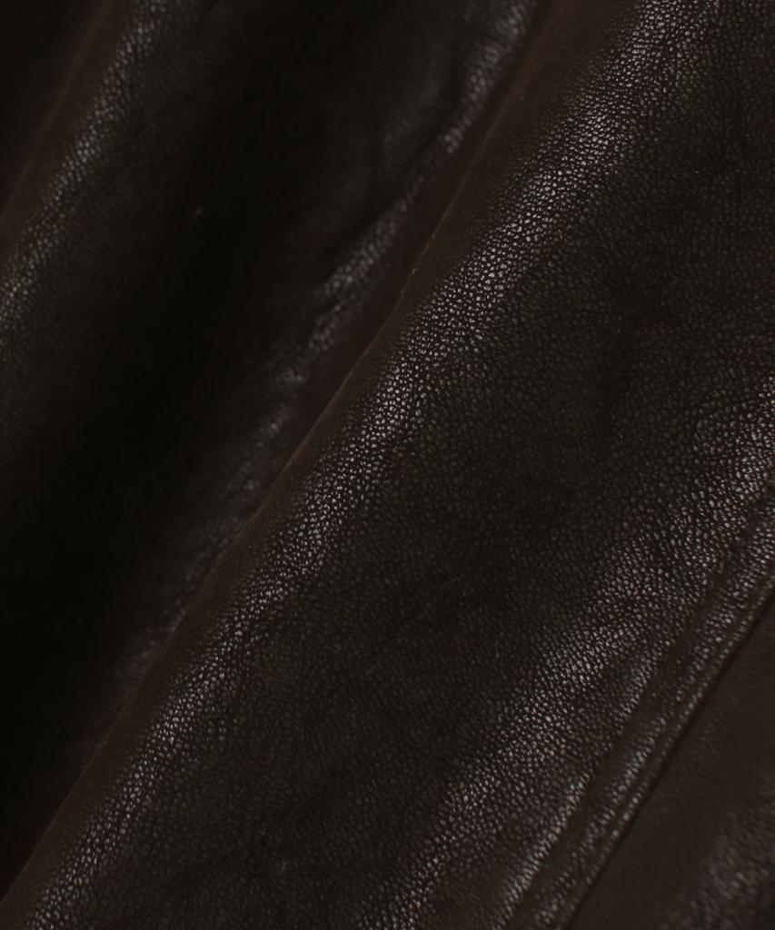 Mood Inside Stitch Faux Suede Jacket_Brown