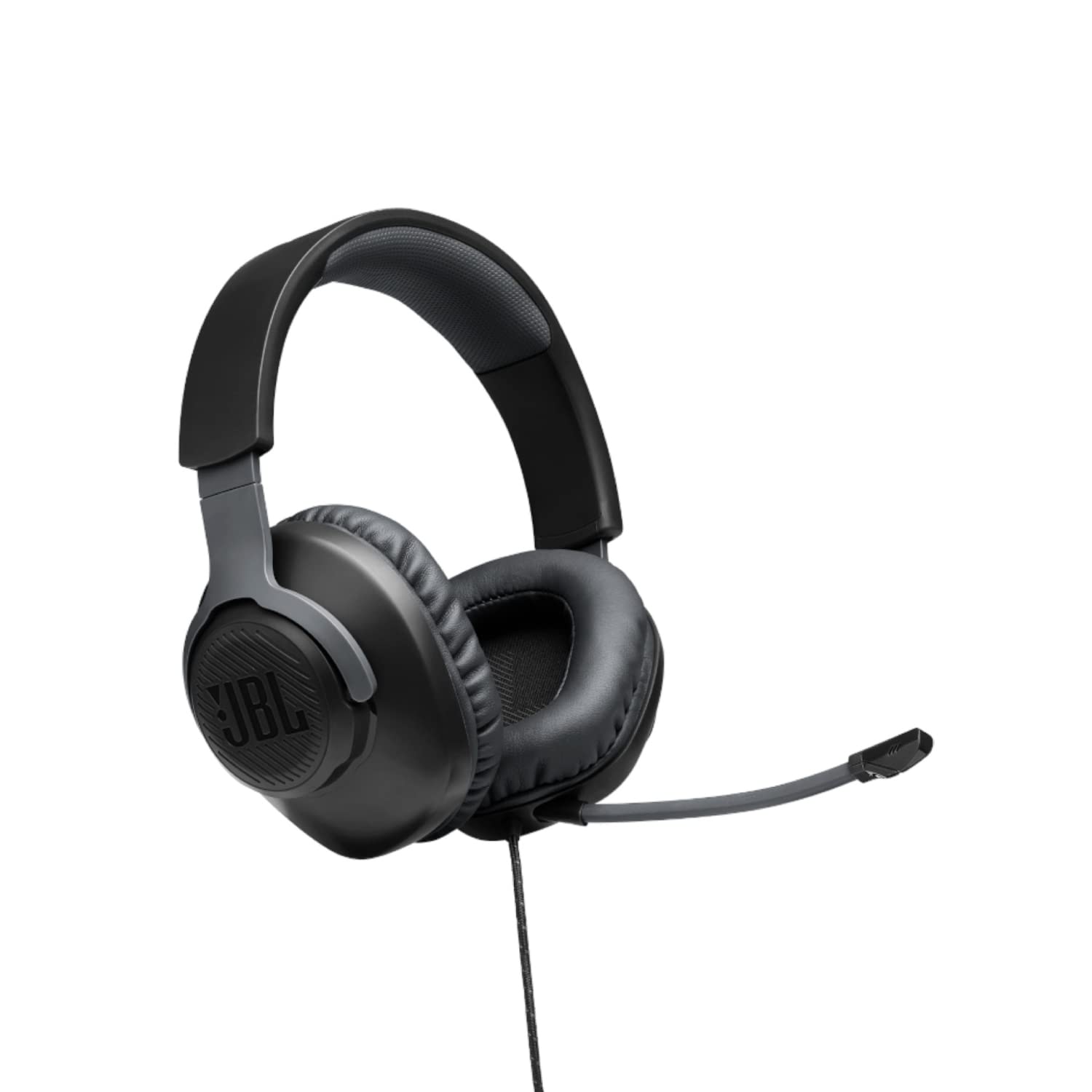 

JBL FREE WFH Headset, Over-Ear, Detachable Microphone, Lightweight, Mute Function, Wired, 3.5mm/40mm Drivers, JBLFREEWFHBLK, Black