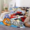Anime Inuyasha Throw Blanket Soft Flannel Thin Blankets for Bed Sofa Cover Bedspread Picnic Cooling Gift Home Deco