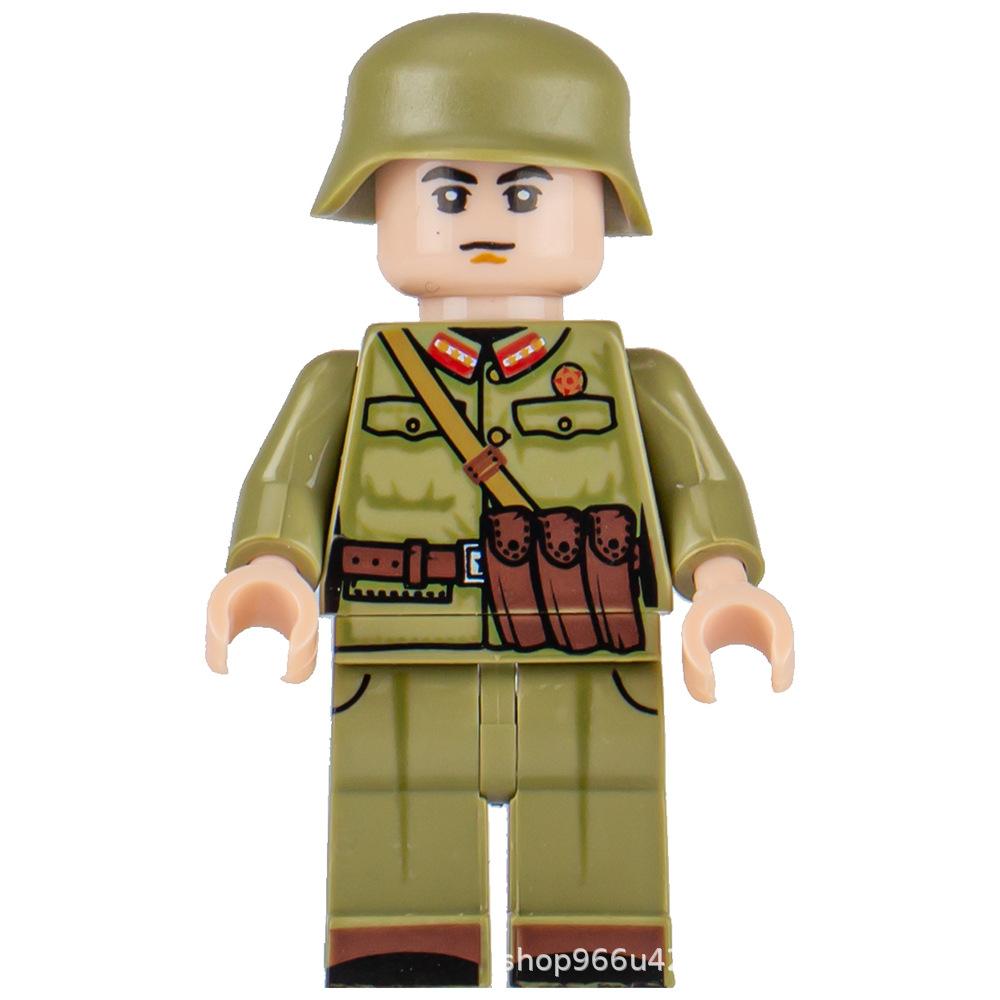 Military Building Block Doll Collection Series Building Block Children'S Toy Assembly