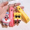 Anime Spongebob Squarepants Keychain Patrick Star Kawaii PVC Toys Keychain Backpack Charm Birthday Gift For Kid