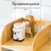 67cm Adjustable Bamboo Kitchen Countertop Storage Rack