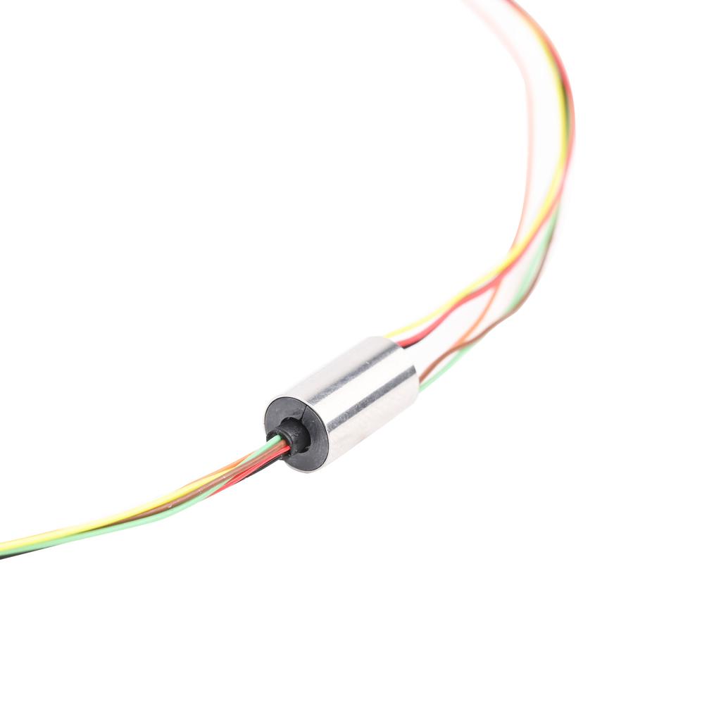 Efficient Signal Transmission Electric Slip Ring Compact Design 6 5mm Outer Diameter 4 Wires Easy Installation