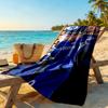 Chelsea Personalized Text Beach Towel Soft Durable Quick-Dry Suitable for Swimming Gym Camping Yoga Vacation