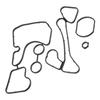 Original 1 Set Engine Oil Cooler Gasket Seal For A6 A7 A8 Q5 Q7 3.0l Tdi V6 Diesel A/t 059117070b 059117070 059117070a