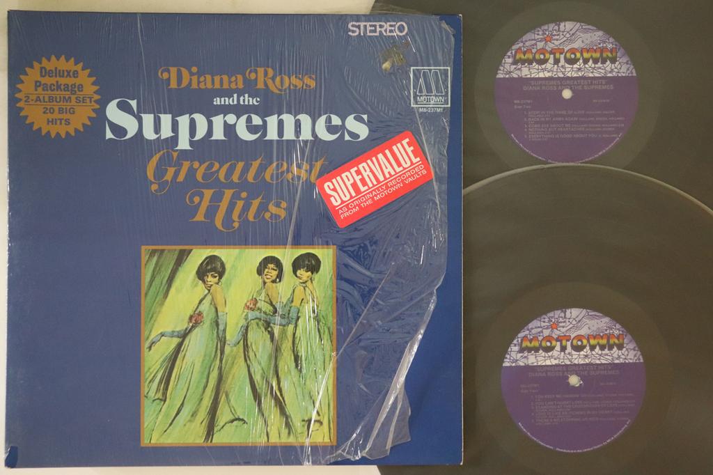 LP Record DIANA ROSS, SUPREMES - Greatest Hits M8237M1 MOTOWN 1981 US Soul/Funk Used