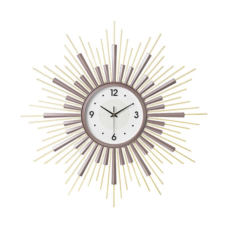 Creative wall clock Stylish and simple bedroom Living room High-end decorative home clocks Living room Light luxury wall-mounted clocks
