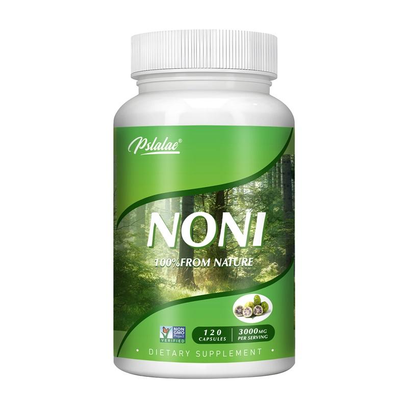 Pslalae Dietary Supplements, Containing Noni Fruit Extract, for Gut Health, Antioxidant Sleep, and Body Protection 120*1