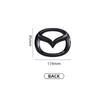 LGIY9 Automobilio priekinės grotelės ženklelis bagažinės emblema Mazda 3 Axela Atenza 17-20 anglies pluošto priekinės galinės kėbulo lipduko aksesuarai