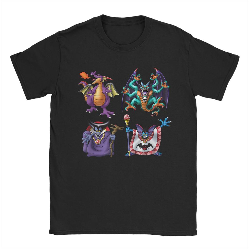 dragon quest ii 100 Cotton TShirt For Unisex Summer  Streetwear T Shirts Crew Neck Hipster Tee Shirt Plus Size Design Clothes
