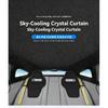 Car Sunroof Insulation Roof Visor For Volkswagen VW Tiguan 5N 2010~2017 16 Anti-UV Electrostatic Adsorption Sky Curtain Sunshade