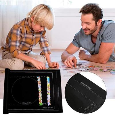Jigsaw Puzzle Mat Roll Up - 2000 1500 Pieces Saver Large Puzzles Board For Adults Kids, Easy Puzzle Storage Puzzle Saver