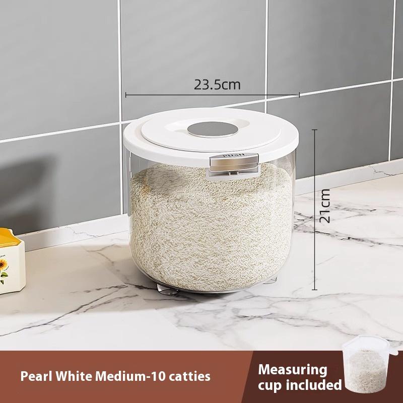 

Large capacity rice bucket box Dispenser Insect-Proof Rice Bucket Proof Sealed Food Grade Storage Container Dry Goods Box