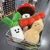 Sam's Same Vegetable Series Throw Pillow Green Onion Tomato Peanut Mushroom Doll Cushion Plush Toy