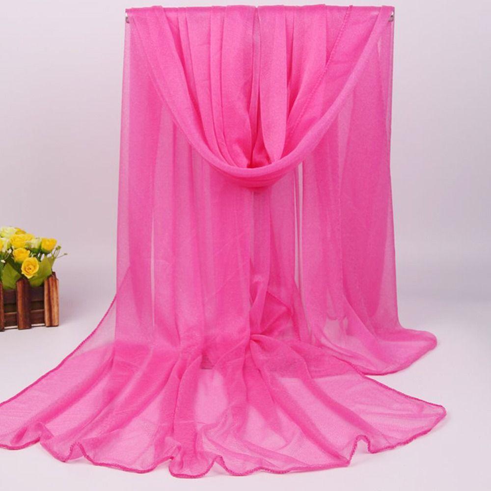 Soft Shawls Breathable Pashmina Summer Sheer Wrap for Women
