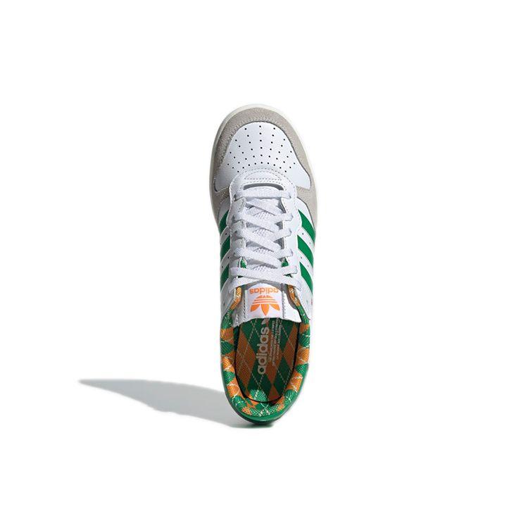 adidas Grand Slam White Green Gold Men Sneakers Footwear-White GW5772
